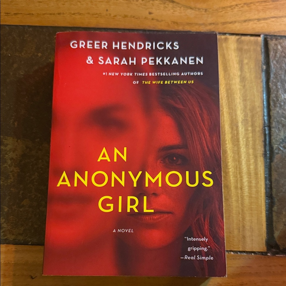 An Anonymous Girl Book